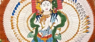 Gya Zhi Puja, White Umbrella Puja (Puja de Sitatapatra, Déesse du Parasol Blanc) et prise de Refuge à Mila Rechen Center Gya Zhi Puja, White Umbrella Puja (Puja de Sitatapatra, Déesse du Parasol Blanc) et prise de Refuge à Mila Rechen Center